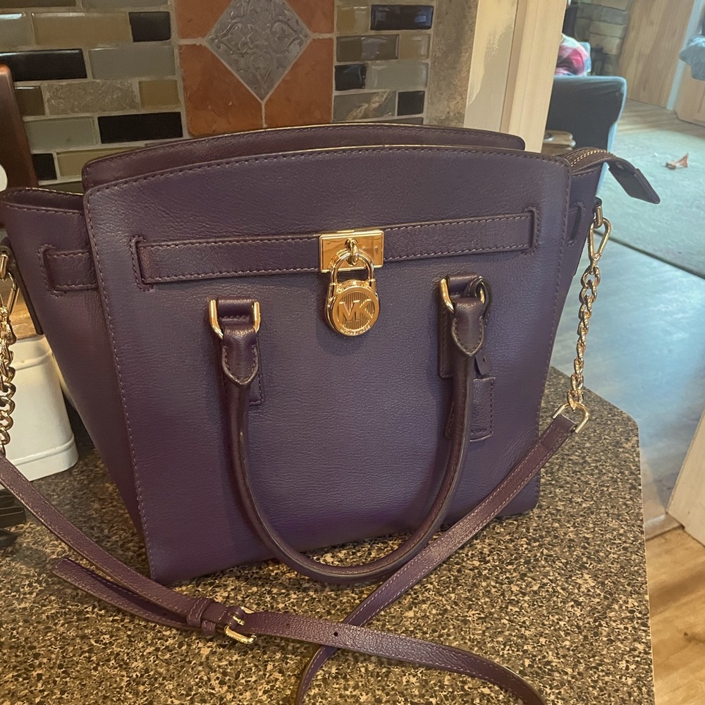 Michael Kors gorgeous purple purse